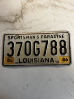 US Nummernschild Louisiana