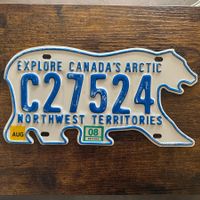 🇨🇦 Autoschild, Northwest Territories C27524 - Kanada