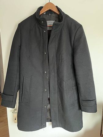 Männermantel Gr. S von Zara in Schwarz 
