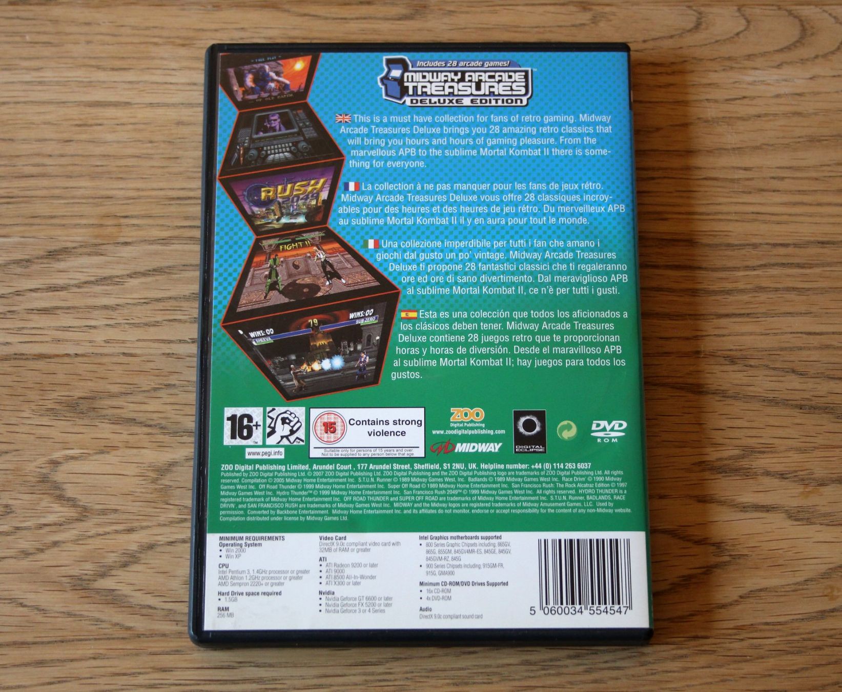 Giochi: Midway Arcade Treasures - Deluxe Edition – Usato da Münchenbuchsee venduto da Chaoo 2