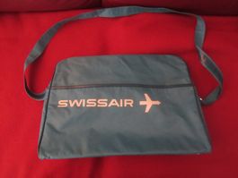 Vintage Swissair Tasche, selten und gut erhalten!