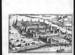 Murten Kupferstich von Merian