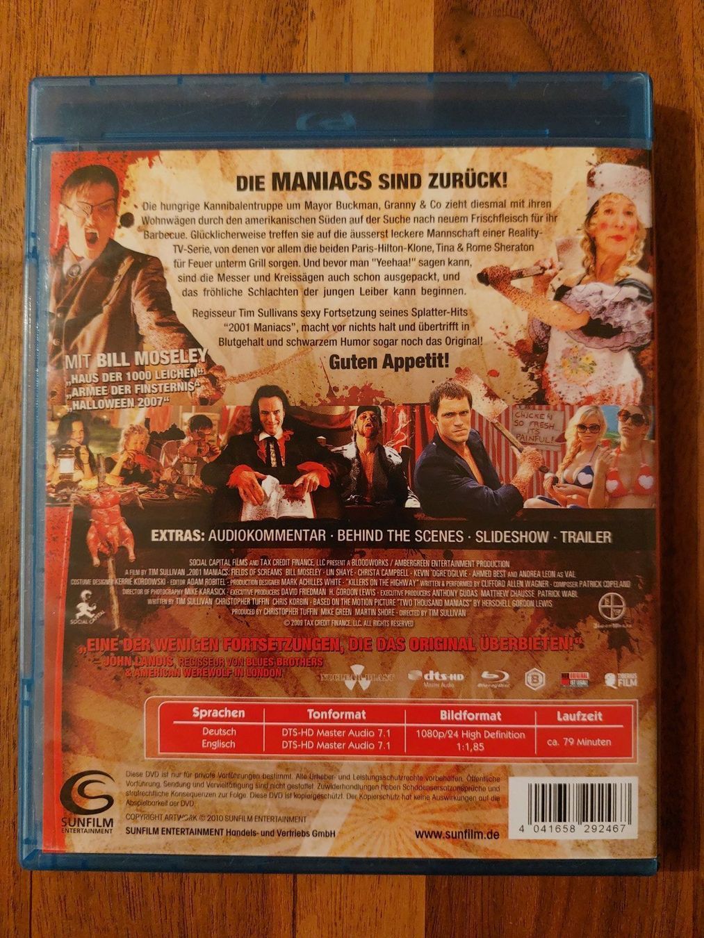 Tutti i DVDs: Blu Ray - 2001 Maniacs 2 / Es ist angerichtet – Usato da Rheinfelden venduto da FilmAuktion 1