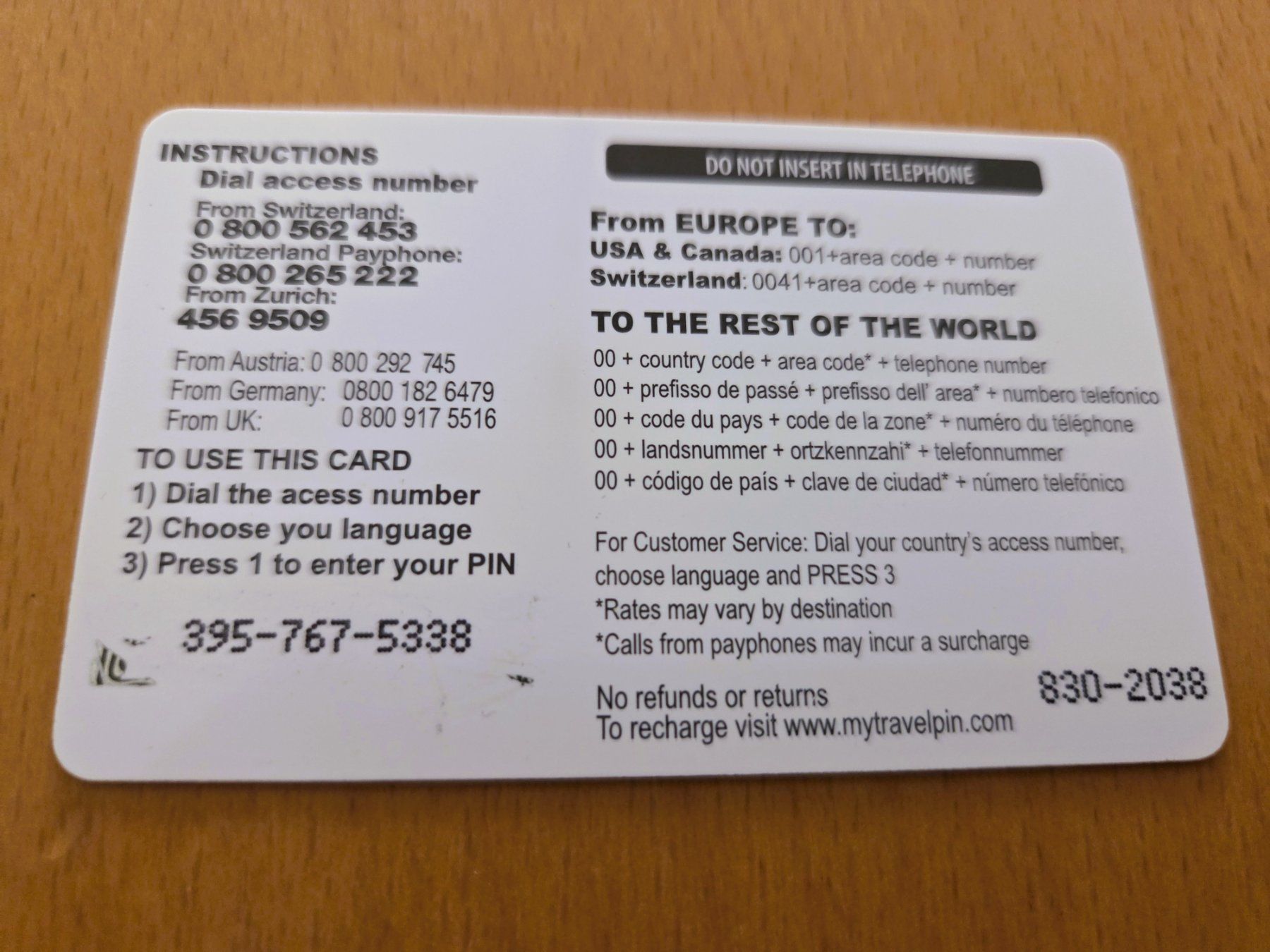 Schede telefoniche: PREPAID - SCHWEIZ – Usato da Brüttisellen venduto da Nighttrain 1