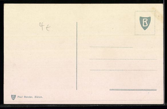 Cartoline postali: AK Castagnola, Panorama, Imbarcadero – Usato da Berlin venduto da bartko-reher 1