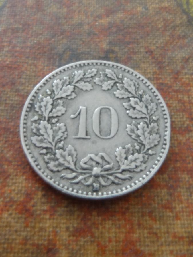 Tutti le monete: 10 Rp. 1931 – Usato da Romanel-sur-Lausanne venduto da Swift13 1