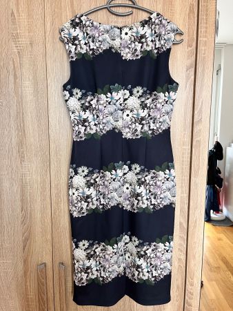 Phase eight sleeveless flower print dress