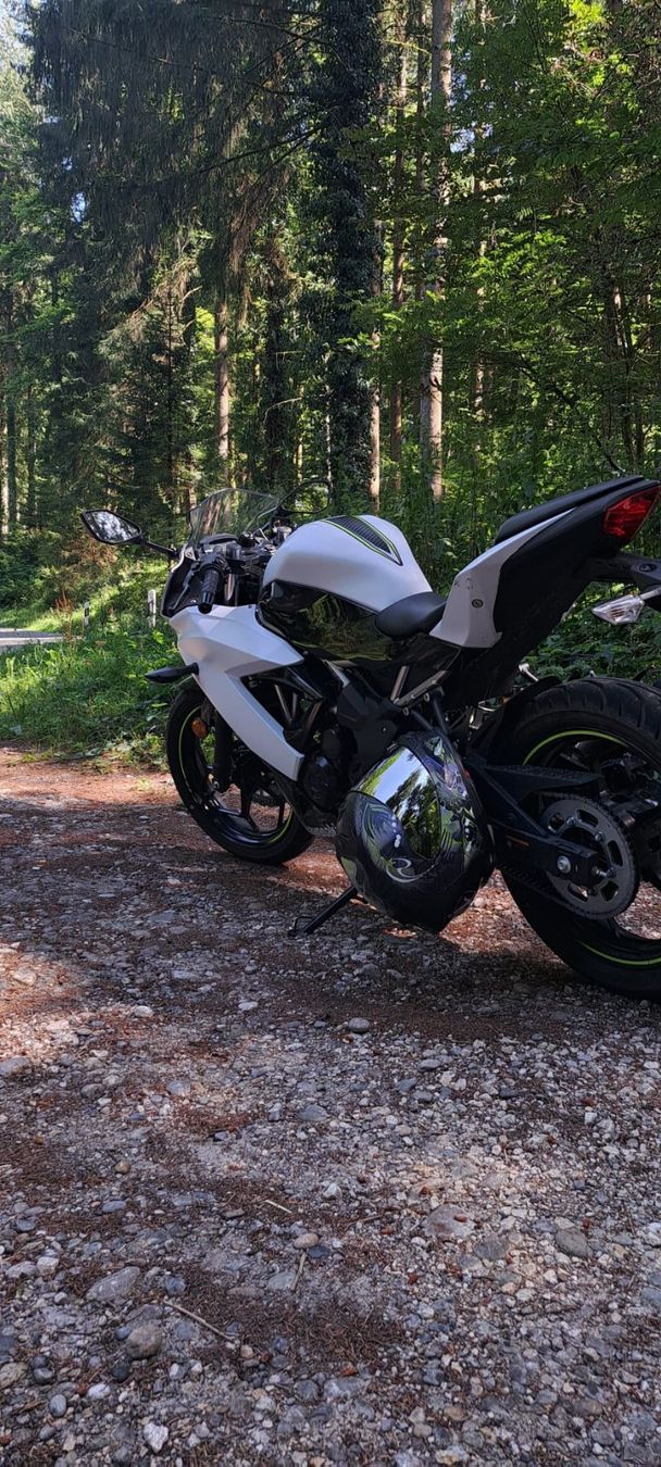 Kawasaki Strasse: Motorrad Kawasaki Ninja 125 – Gebraucht aus Leuzigen von Baspi0 3