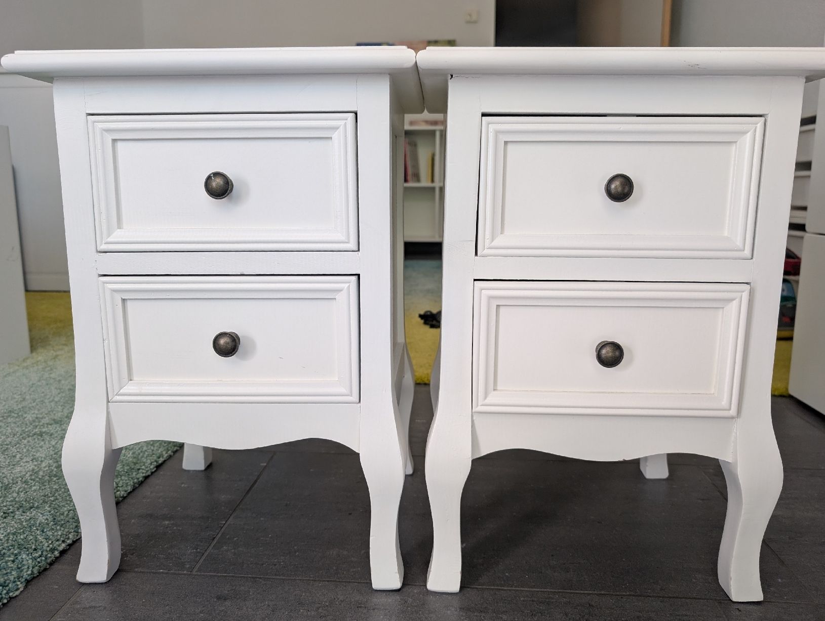Comodini: Two bedside tables white vintage style – Usato da Uetikon am See venduto da mmm_k2yb