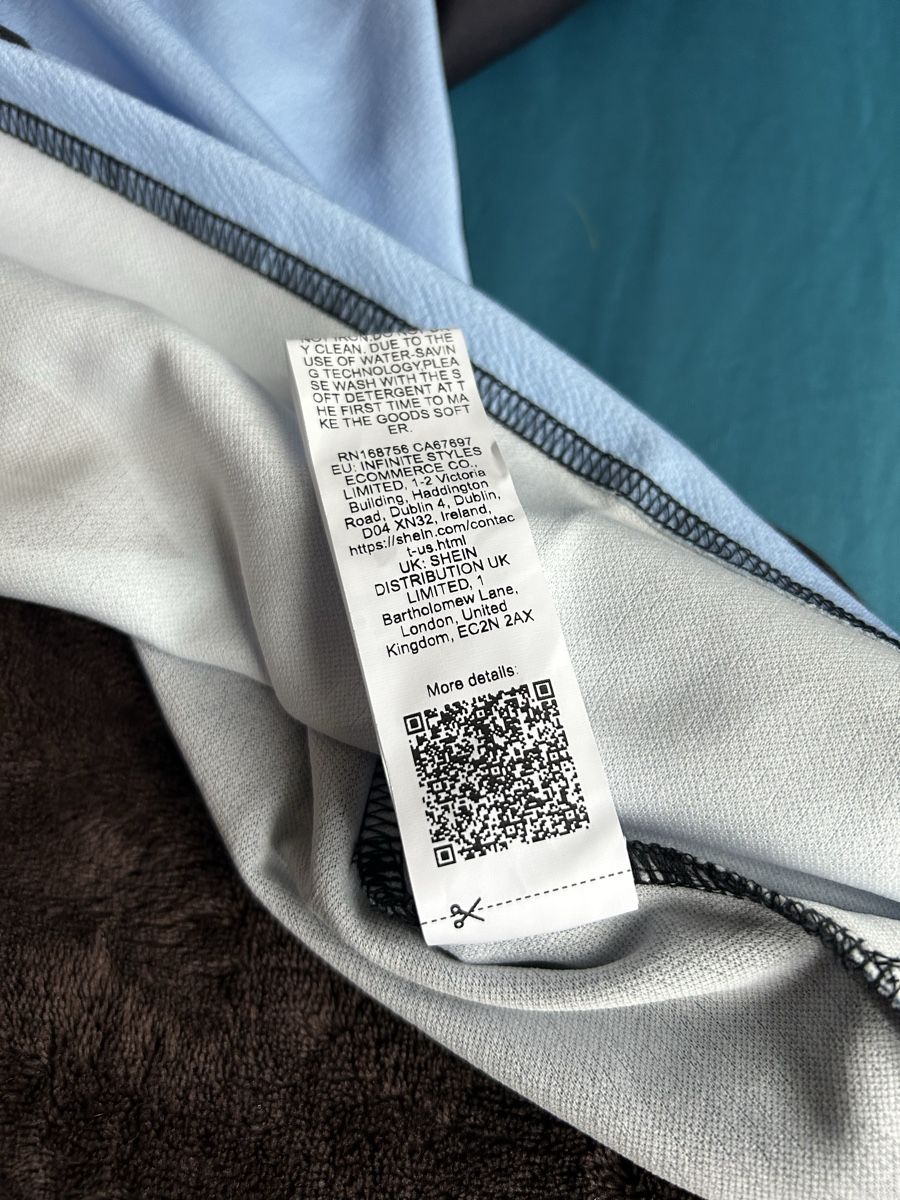 Shein Kleider: Sommerkleid hellblau mit Rosenmuster, Grösse XL – Neu (gemäss Beschreibung) aus Bennwil von elfen_zauber 5