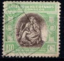 Timbre rarissime -  Espagne - Orphelinat des postes - 1930 -