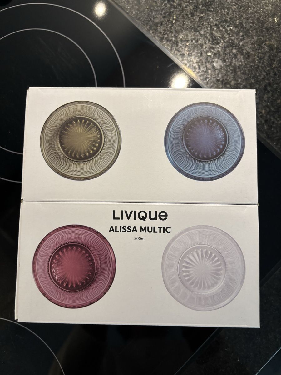 Bicchieri: Livique Gläser NEU – Nuovo e nell'imballaggio originale da Winterthur venduto da leimaj 3