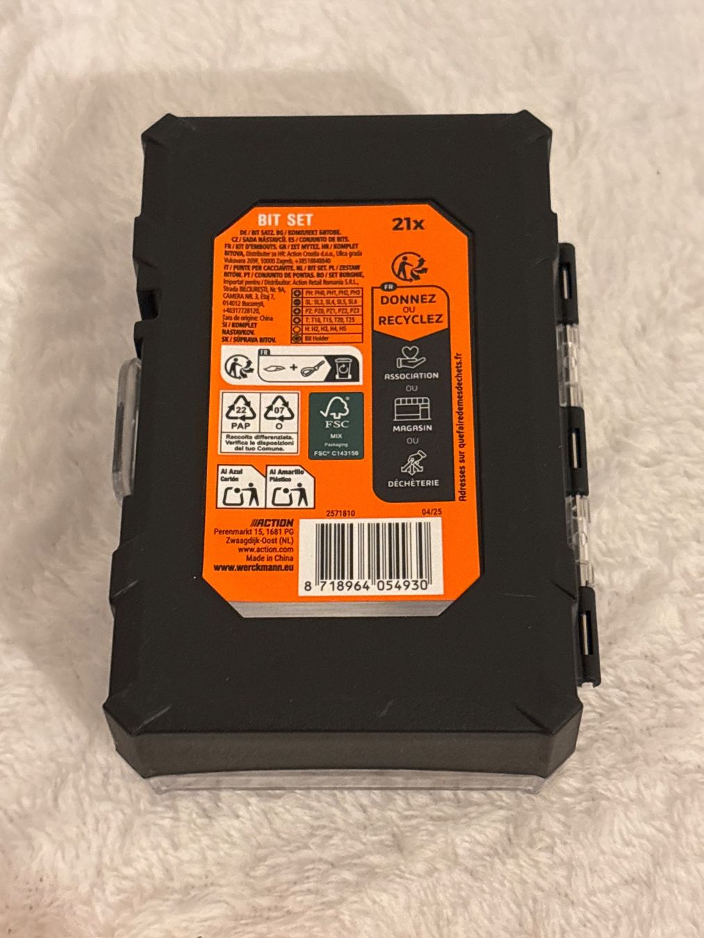 Tutti gli attrezzi: Werckmann Bit-Set – Nuovo e nell'imballaggio originale da Oberegg venduto da MR-shop 1