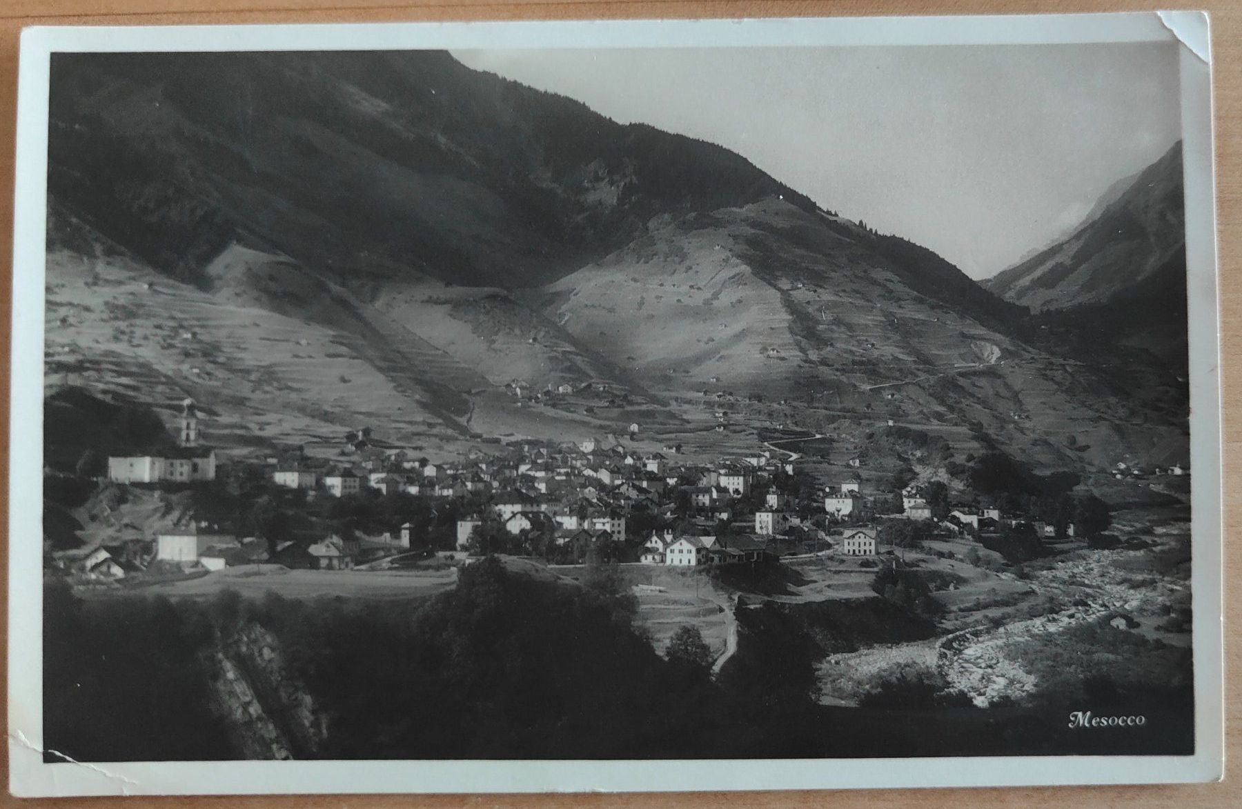 Ansichtskarten: Mesocco um 1915 – Gebraucht aus St. Erhard von Chaeferli6