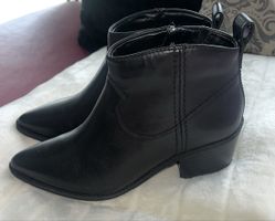 CLARKS STIEFELETTEN GR. 39,5 Leder neuwertig