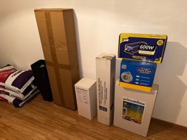 Indoor Grow Set 600W NDL Growbox Dünger Lüfter NEU