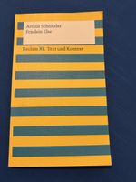Arthur Schnitzler Fräulein Else Reclam XL