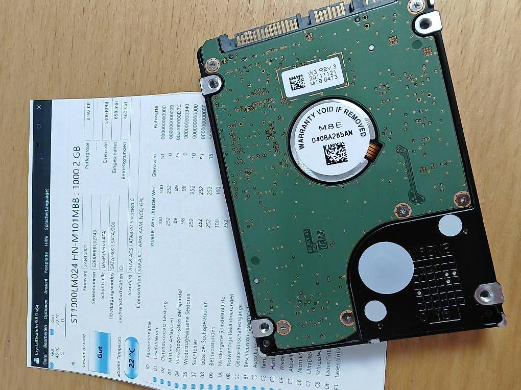 Harddisks: Externe Festplatten 1TB  – Gebraucht aus Altbüron von Previa0 1