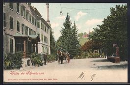 AK Menzingen, Bains de Schoenbrunn, 1903
