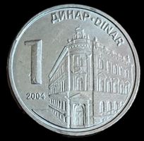 SERBIEN 1 DINAR 2004