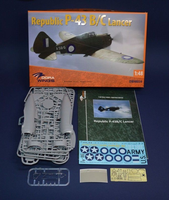 Kit di modellismo & Modellini statici: Republic P-43B/C Lancer 1/48 – Nuovo e nell'imballaggio originale da Bözen venduto da jackieoh 1