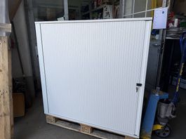 neuer Querrolladenschrank B120, T45, H115cm, weiss