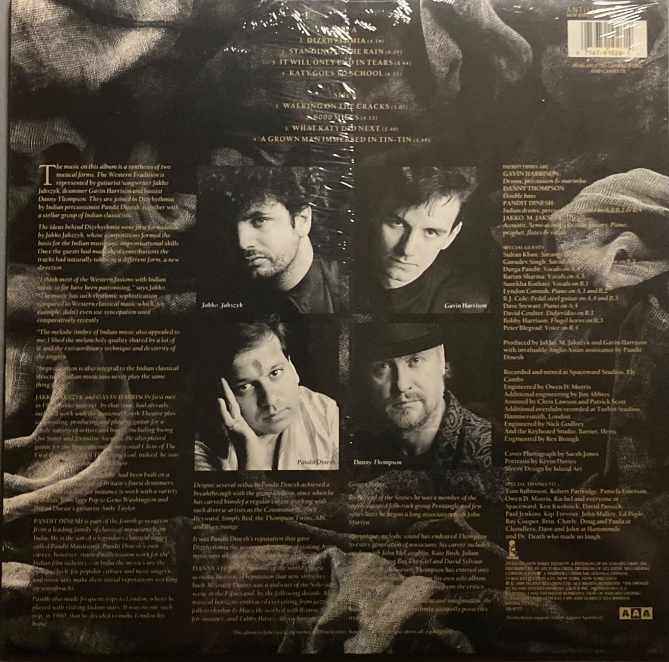 Vinyles: DIZRHYTHMIA - DIZRHYTHMIA – D'occasion à Poliez-Pittet par Newtown-Records 1