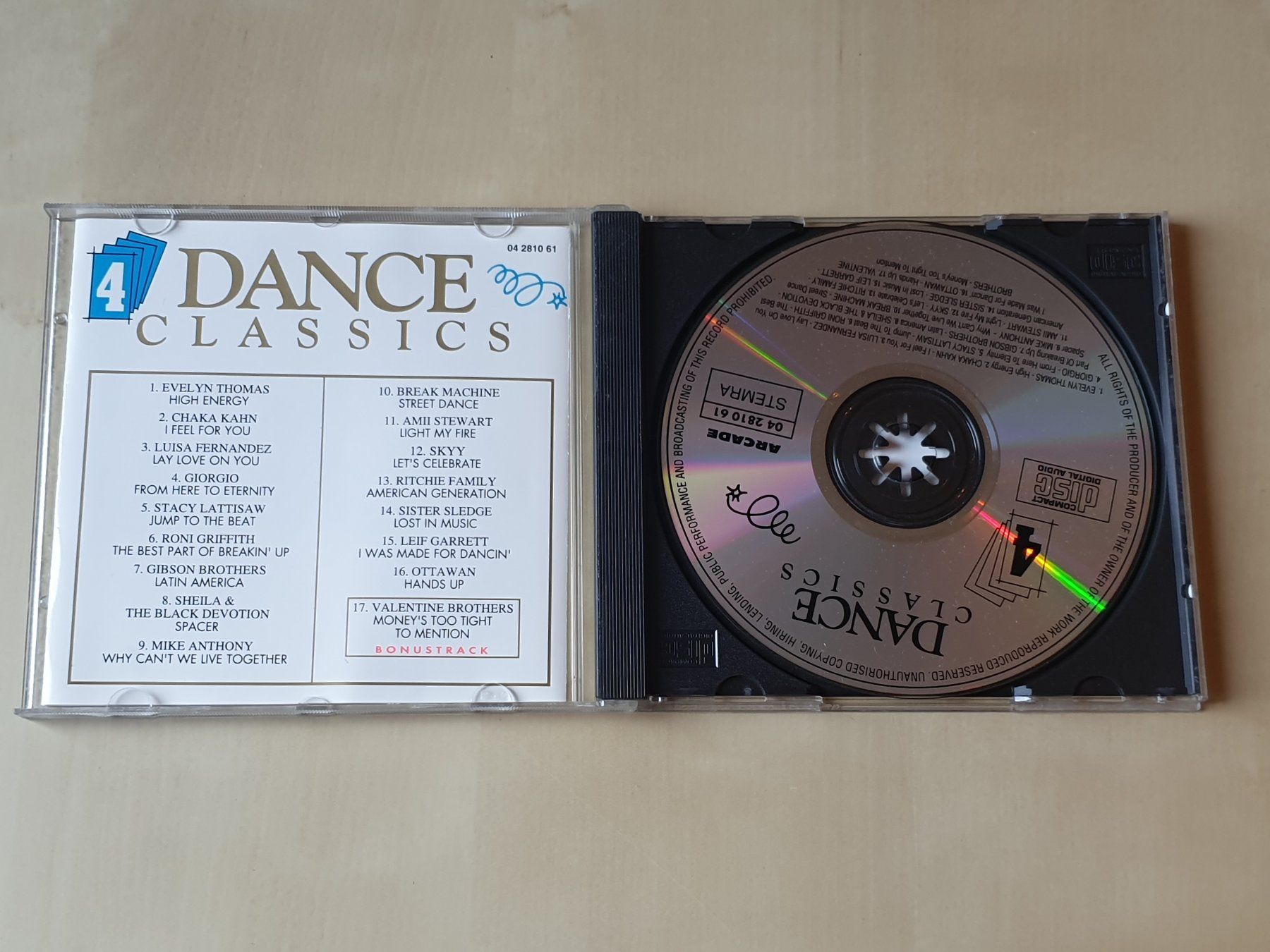 CD: Dance Classics Vol. 4 – Usato da Stansstad venduto da collectorsshop 2