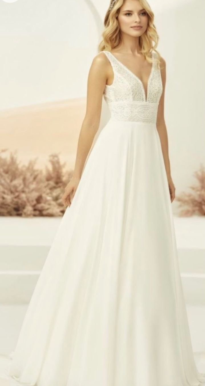Kleider: Hochzeitskleid mit Spitze – Neu (gemäss Beschreibung) aus Schwyz von F.Brugger 3