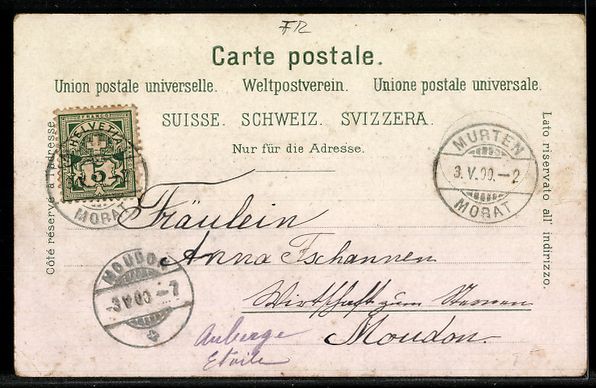 Cartes postales: AK Courgevaux, Chateau de Courgevaux – D'occasion à Berlin par bartko-reher 1