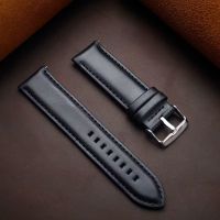 Bracelet Cuir 20mm Noir Profond | Attache Rapide Neuf