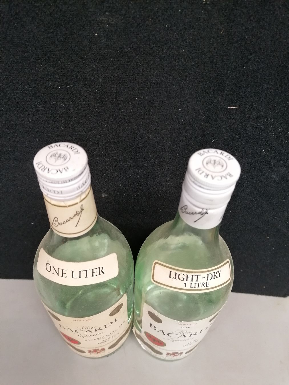 Spirituosen: 2 BOUTEILLES RON BACARDI SUPERIOR ENTAMÉ – Gebraucht aus Genève von Leboucheoreilles 6