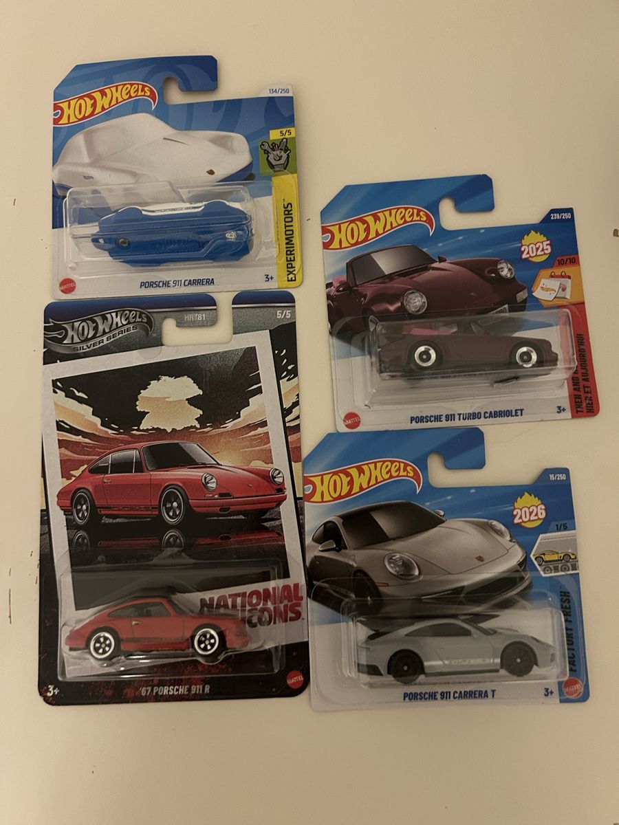 Hot Wheels Modellautos: 4x Porsche Hotwheels – Neu und originalverpackt aus Thörishaus von Luismdbarbosa