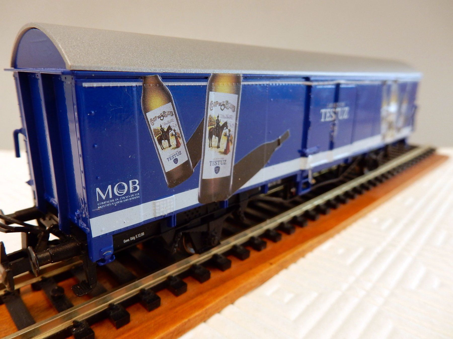 Roco Modellini di ferrovie: HO Roco CFF/SBB Wagon Hbis "Testuz" - OVP – Usato da Locarno venduto da Gudrun2 4