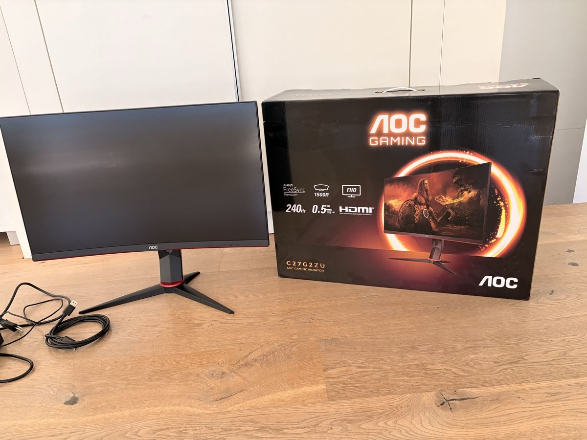 Monitore: Gaming Bildschirm AOC 27 Zoll Curved – Gebraucht aus Schwarzenburg von Siol77 3