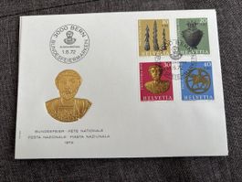 Ersttagesbriefe Bundesfeiermarken Pro Patria