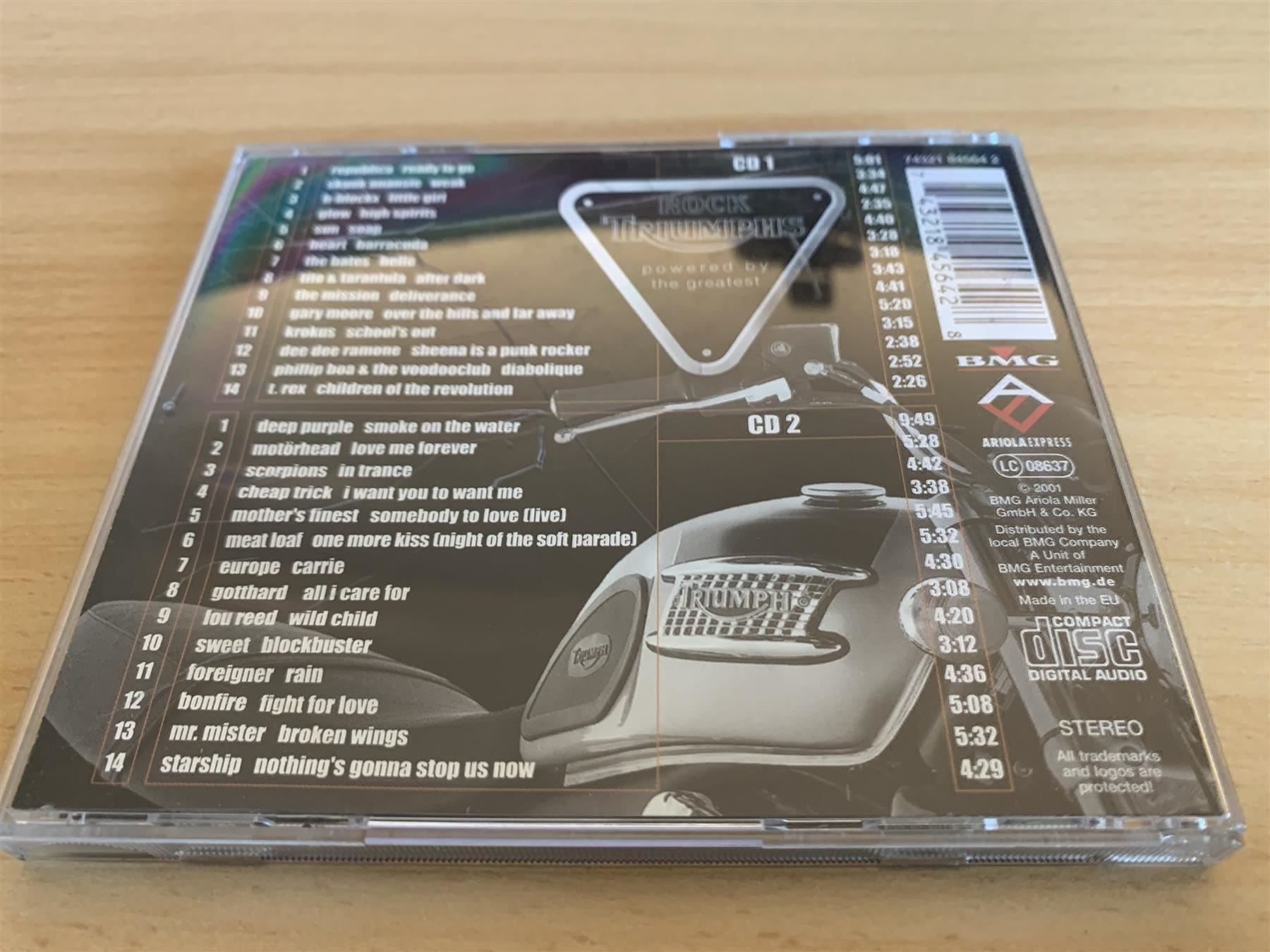 CD: Rock Triumphs Vol 2 - 2 CD – Usato da Rikon im Tösstal venduto da Alpenmutz 1