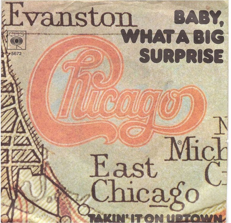Dischi in vinile: Chicago  --  Baby, what a big surprise  Single7 – Usato da Rheinau venduto da thespecials