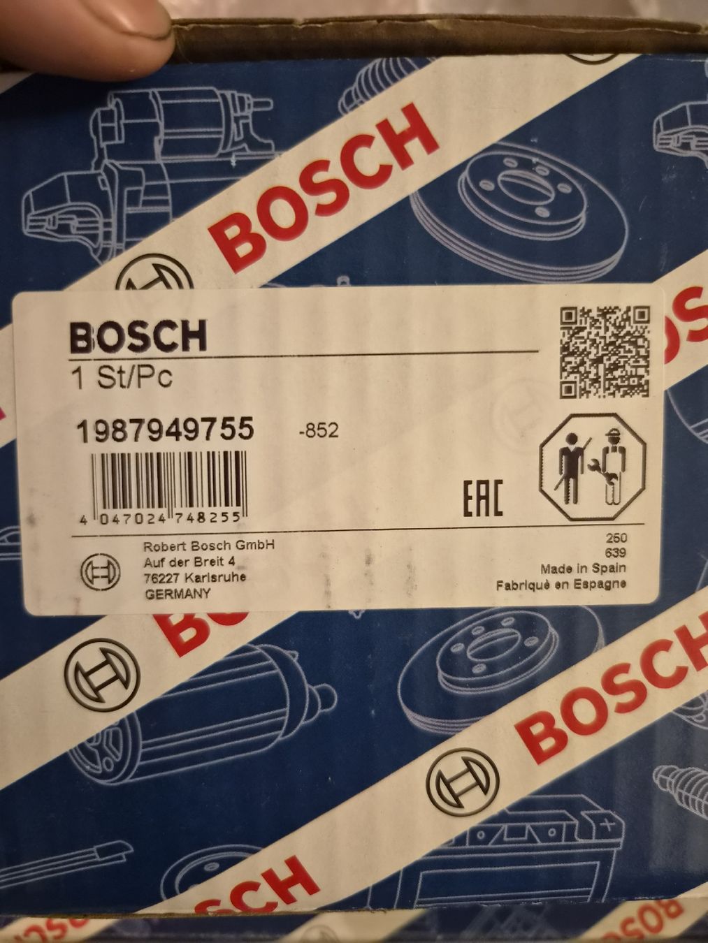 Bosch Tutti pezzi di ricambio auto: Bosch wasserpumpe + zahnriemensatz – Nuovo e nell'imballaggio originale da weesen venduto da haemmerliroman15 2
