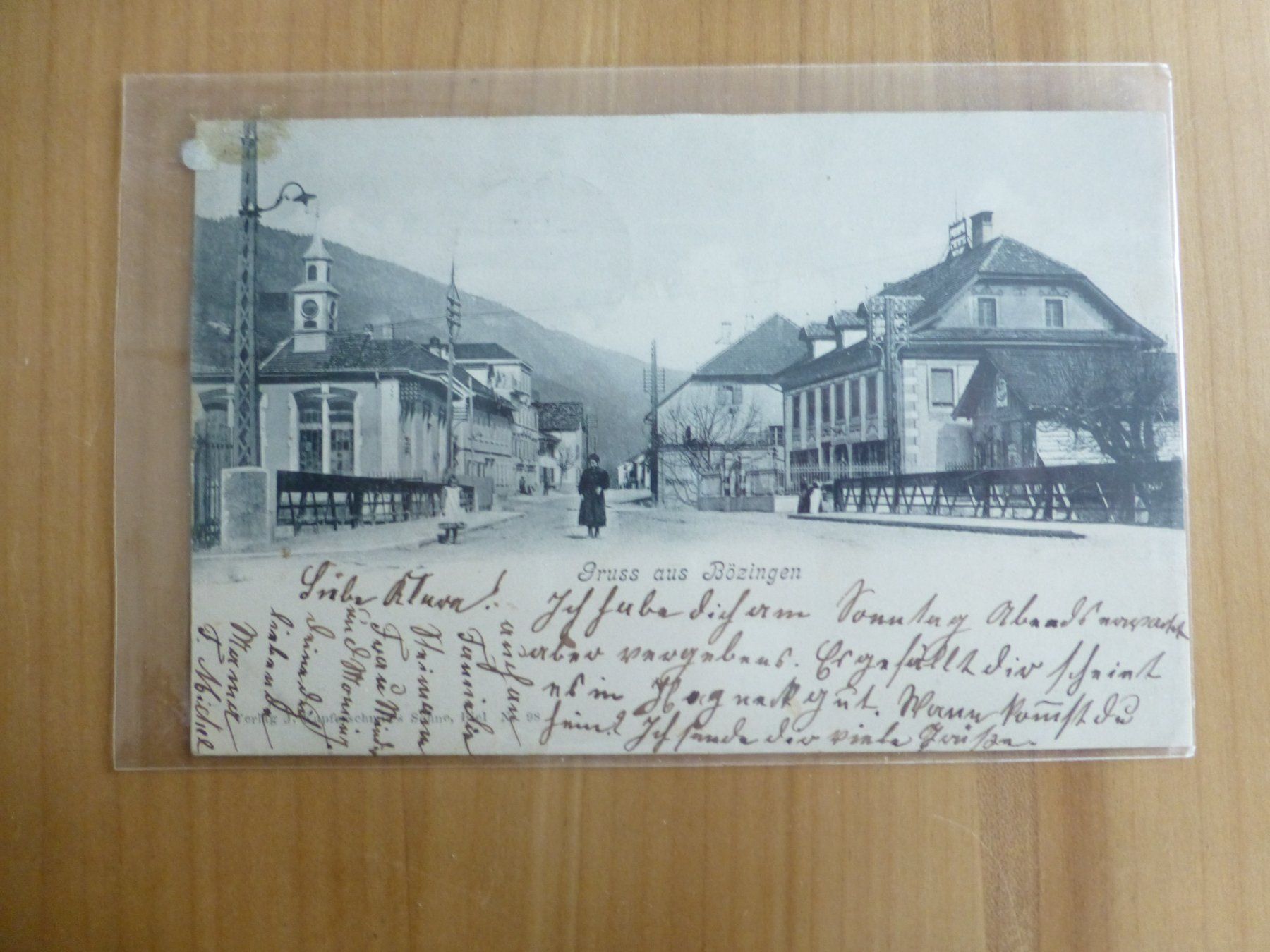 Cartes postales: Ansichtskarte, Bözingen / Biel, 1903 – D'occasion à Bettlach par 1saurer