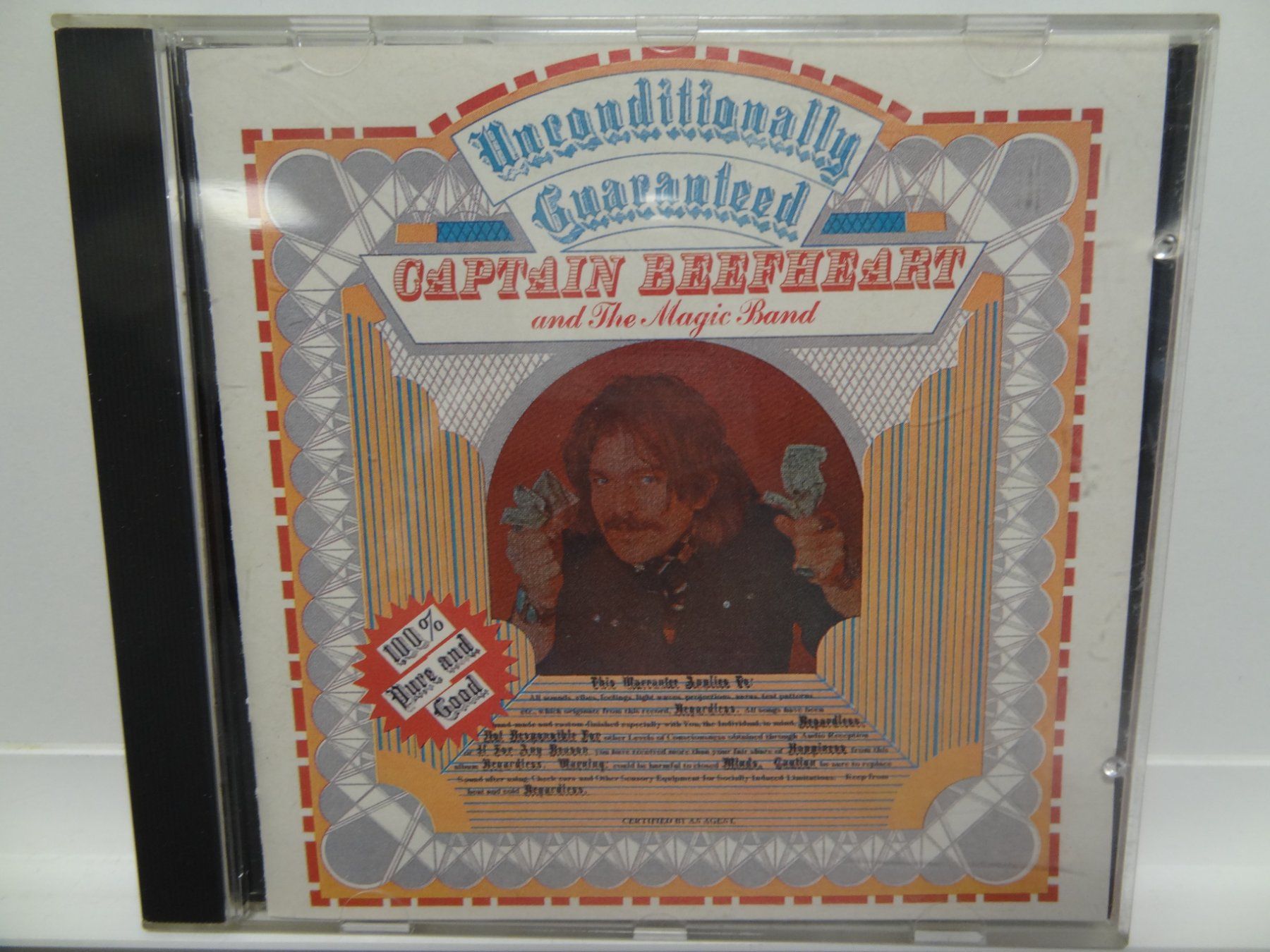 CDs: Captain Beefheart Unconditionally Guaranteed CD CDV2015 – D'occasion à luzern par musicandart