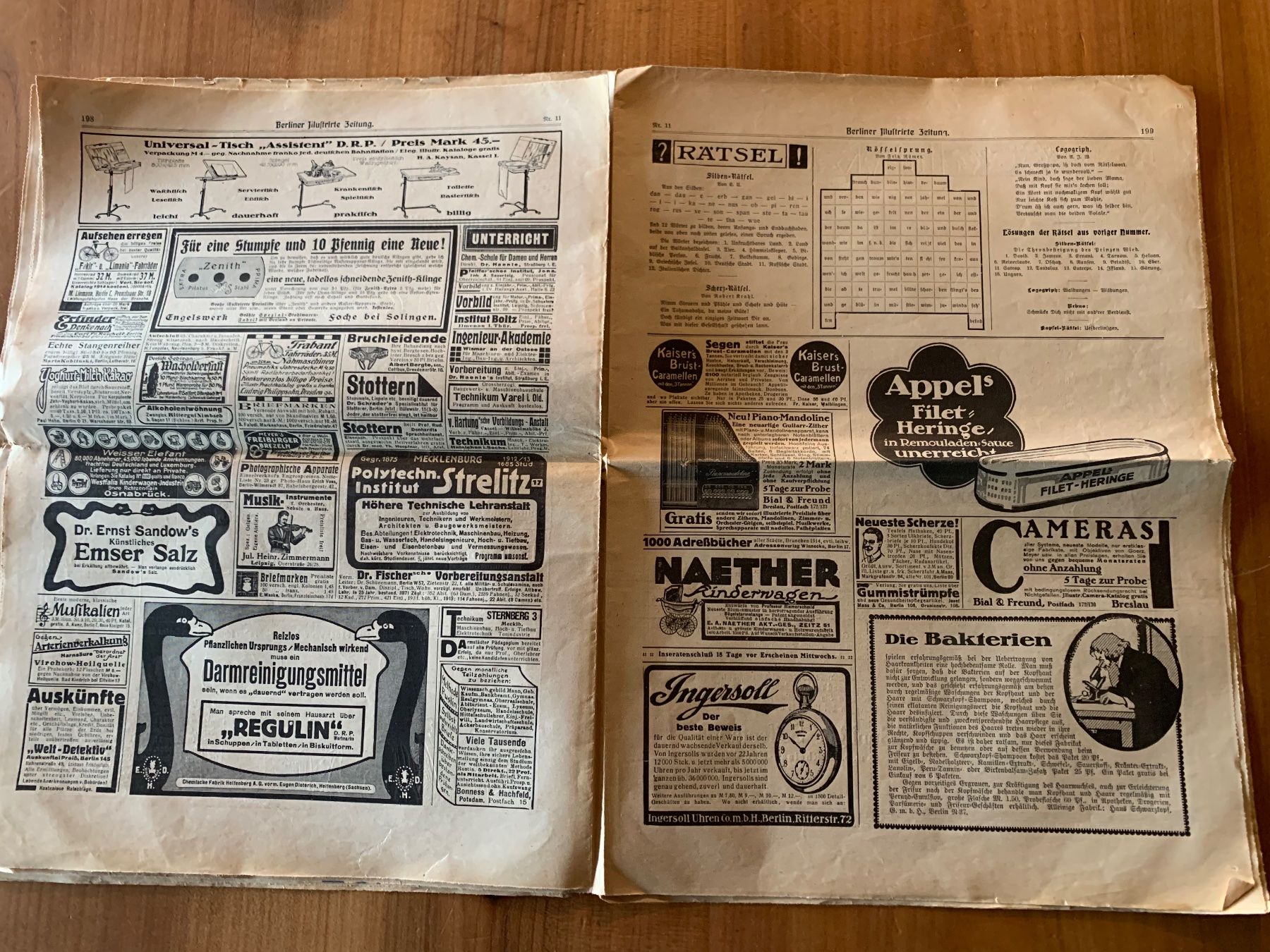Riviste & Magazine: Berliner Zeitung 1914 – Usato da Lyss venduto da nekoreh 7