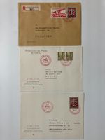 1945, 8 Belege mit Sonderstempel 100 Jahre Basler Taube