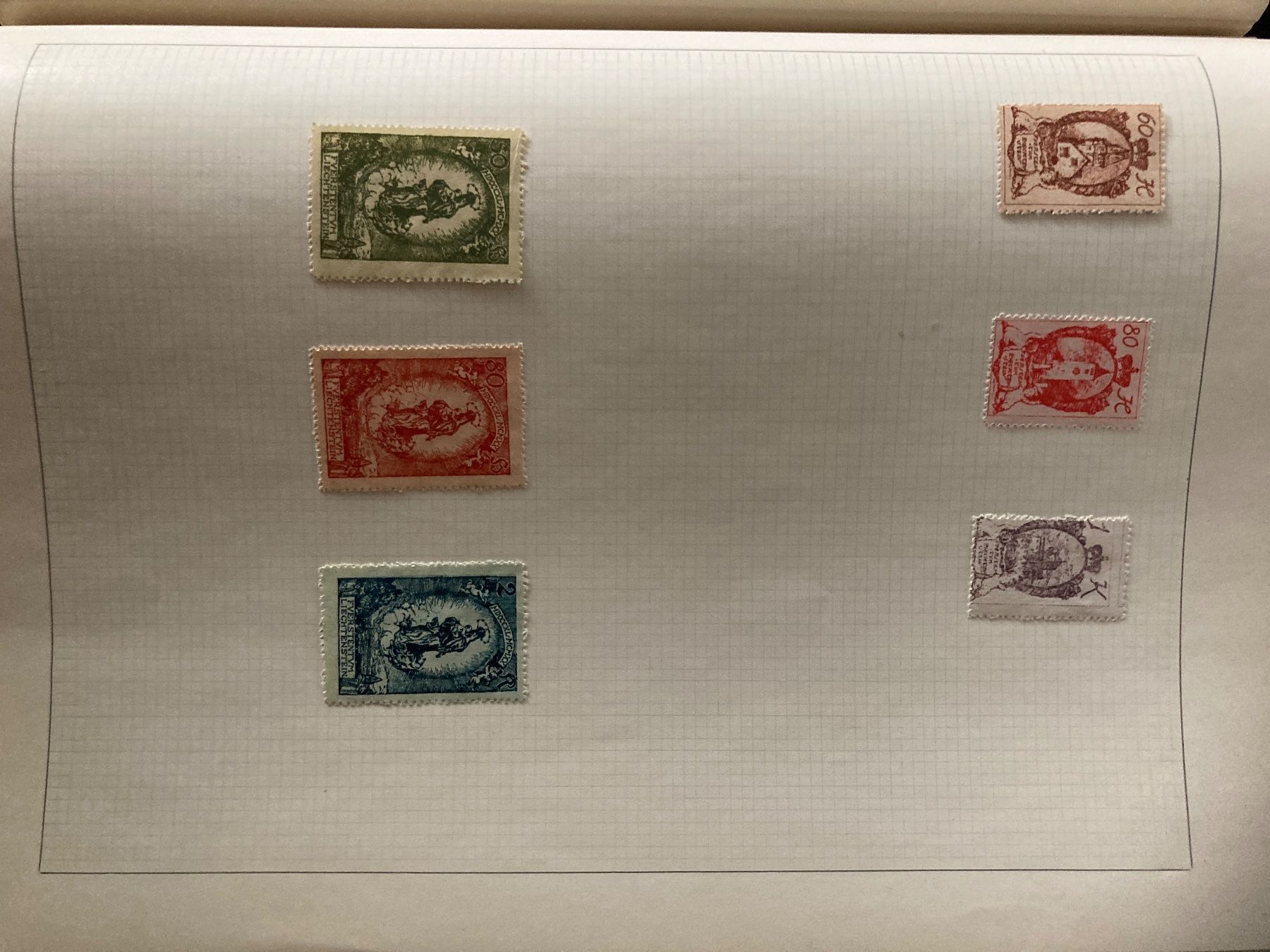 Tutti i francobolli: Ältere Briefmarke aus Lichtenstein Postfrisch – Usato da Zürich venduto da Chaeffeler 3