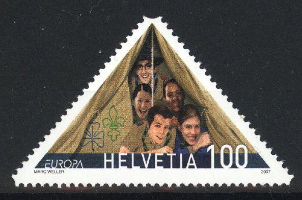 Tutti i francobolli: 2007, Europa Pfadi ** – Usato da Willisau venduto da Vollstempel