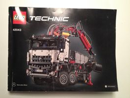 Lego instruction 42043 - Mercedes-Benz Arocs 3245
