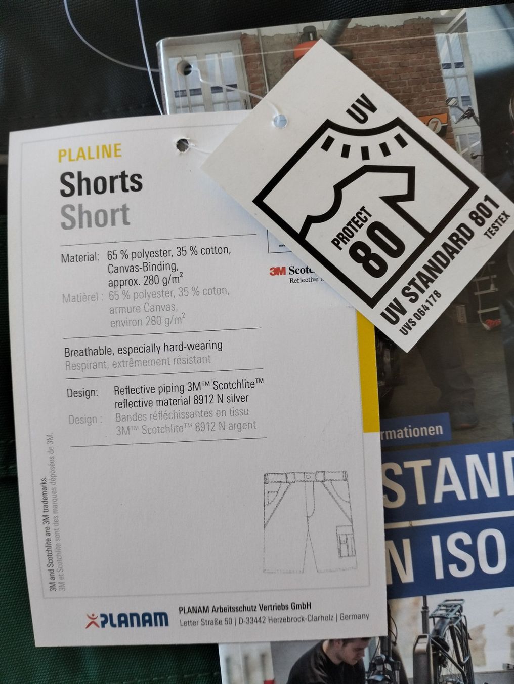 Pantaloni: Planam Kurze Arbeitshose Arbeitsshorts Gr. XL – Usato da Uerkheim venduto da Kaufoption 4