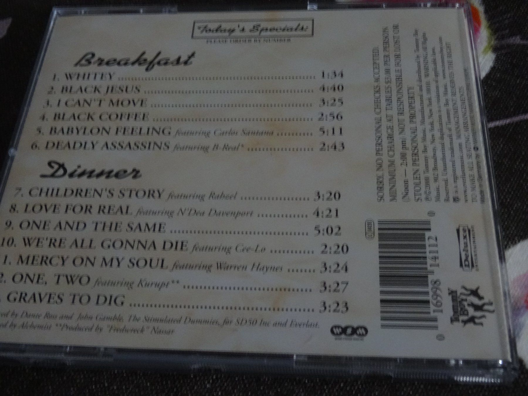 CD: Everlast - Eat at Whitey's CD – Usato da Olten venduto da Disc-Ausverkauf 1