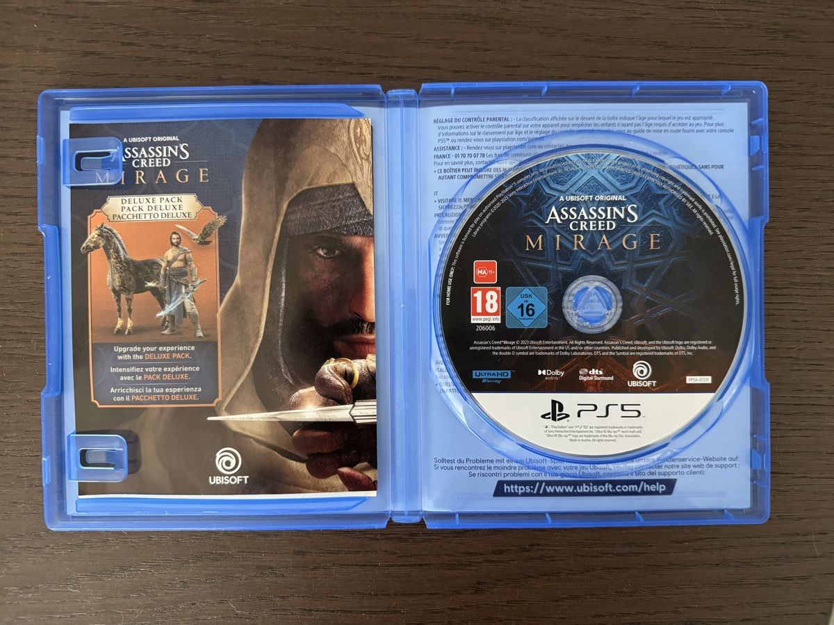Giochi: Assassin‘s Creed Mirage PS5 – Usato da Turgi venduto da cleaner7 2