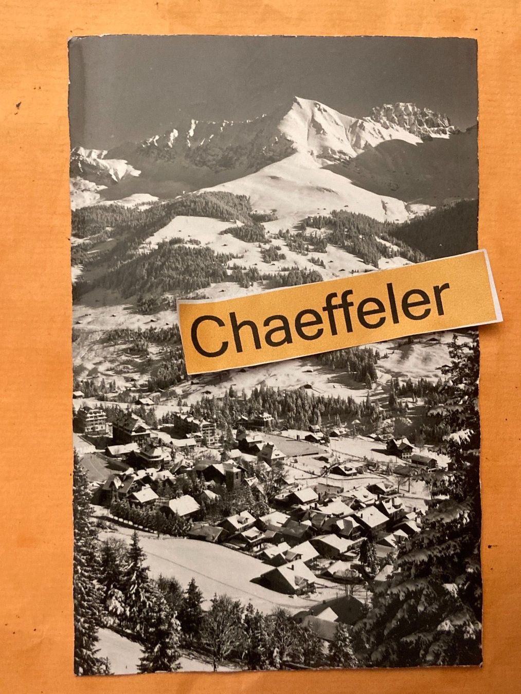 Cartoline postali: Adelboden mit Bonderspiz u. Kl. Lohner – Usato da Zürich venduto da Chaeffeler